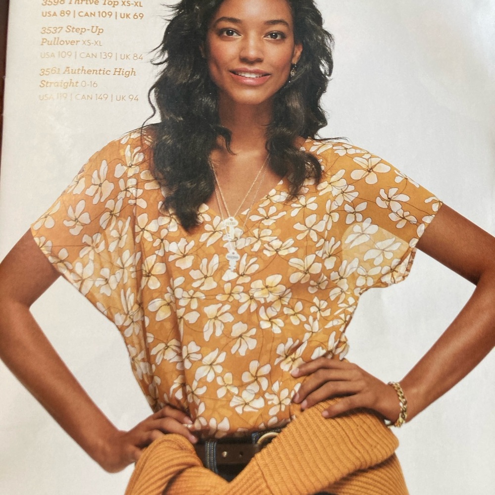 Cabi xl thrive top